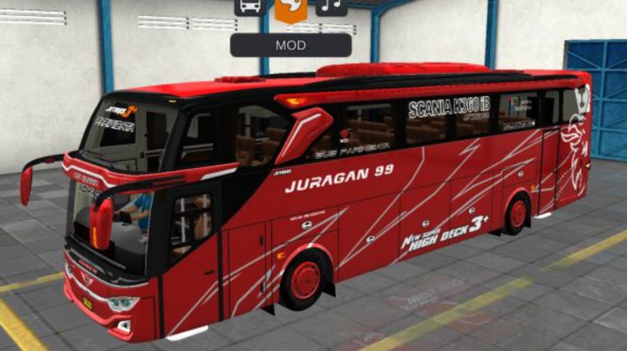 Mod Bussid Bus JB3+ Juragan 99