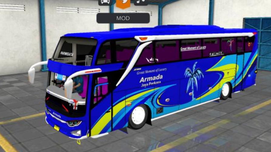 Mod Bussid Bus Armada Jaya Perkasa JB3+ SHD