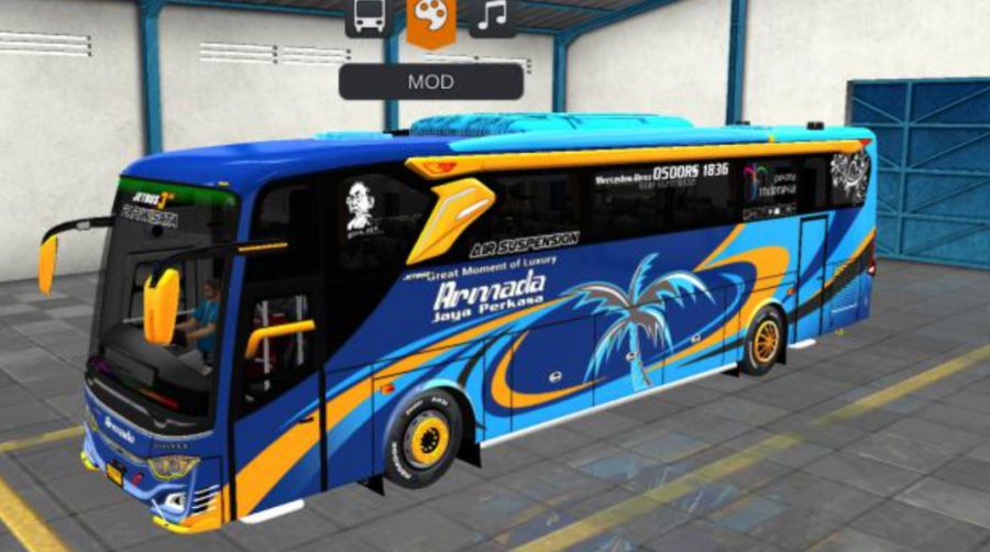 Mod Bussid Bus Armada Jaya Perkasa HDD SG