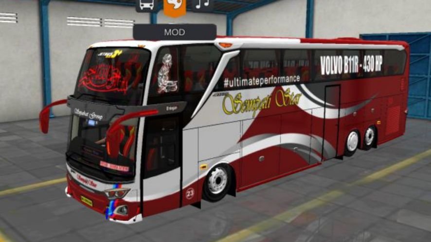 Mod Bussid Bus Sempati Star UHD