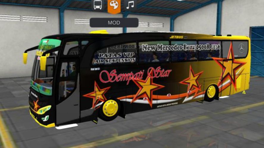 Mod Bussid Bus Sempati Star JBHD