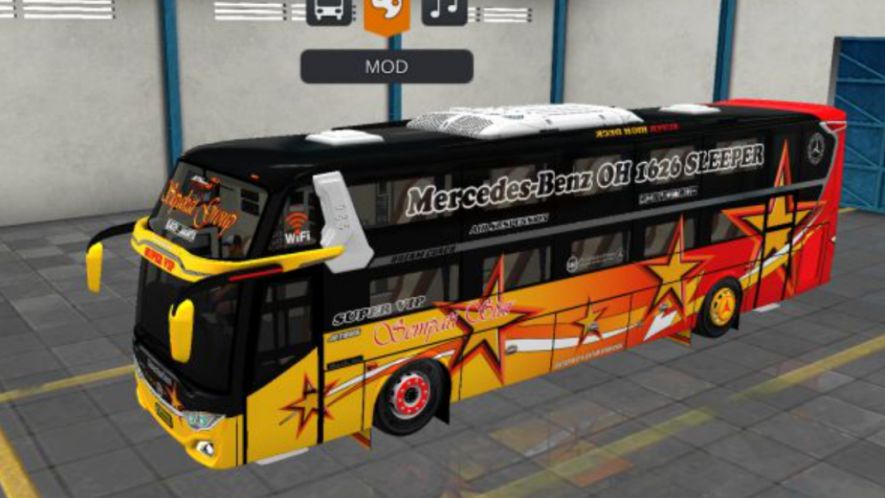 Mod Bussid Bus Sempati Star Dream Coach