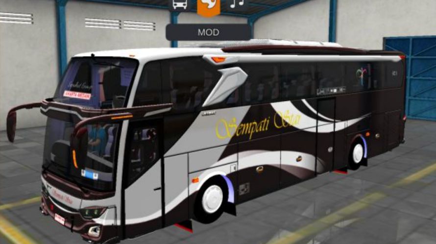 Mod Bussid Bus Sempati Star JB3+ SHD Hino RK