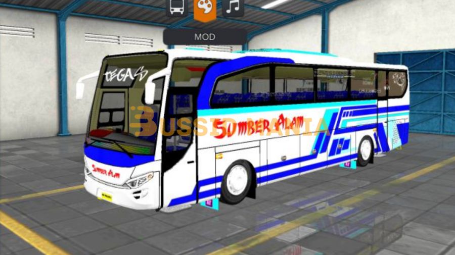 Mod Bussid Bus Sumber Alam JB2HD Non Setra