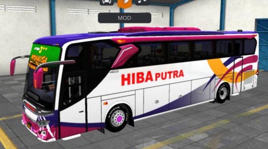 Mod Bussid Bus JB3+ Hino Single Glass