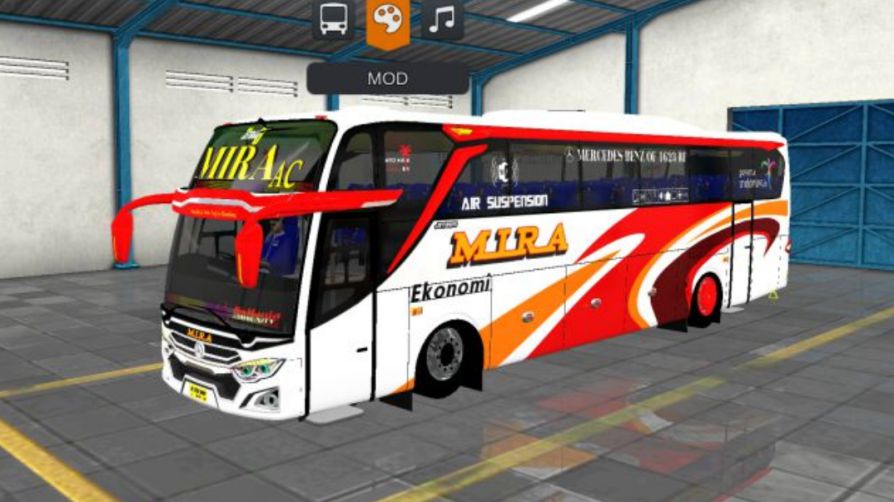 Mod Bussid Bus JB2+ MHD Mira