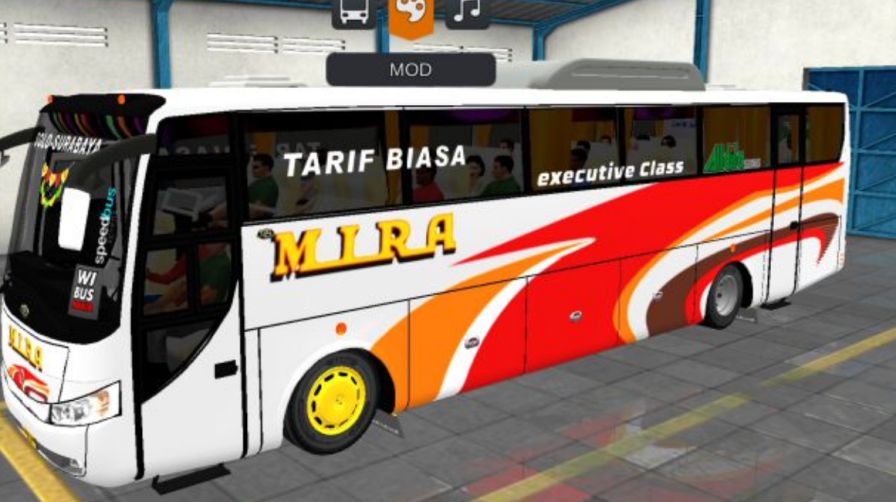 Mod Bussid Bus RS Evo Kuler Mira