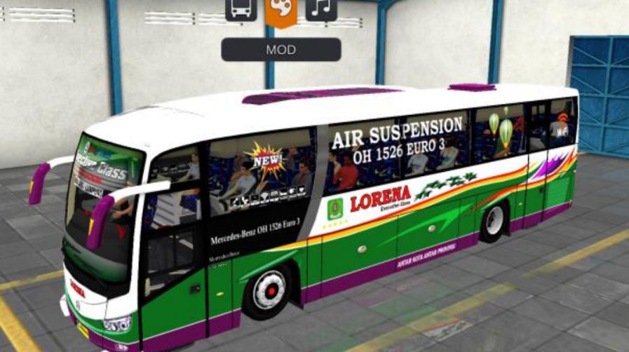 Mod Bussid Bus Lorena Evonext