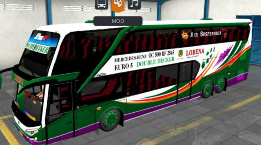 Mod Bussid Lorena JB2+ SDD