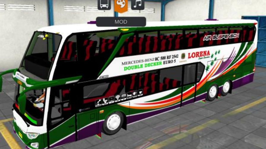 Mod Bussid Bus Lorena JB3+ SDD