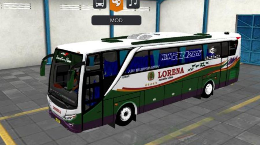 Mod Bussid Bus Lorena HD Setra