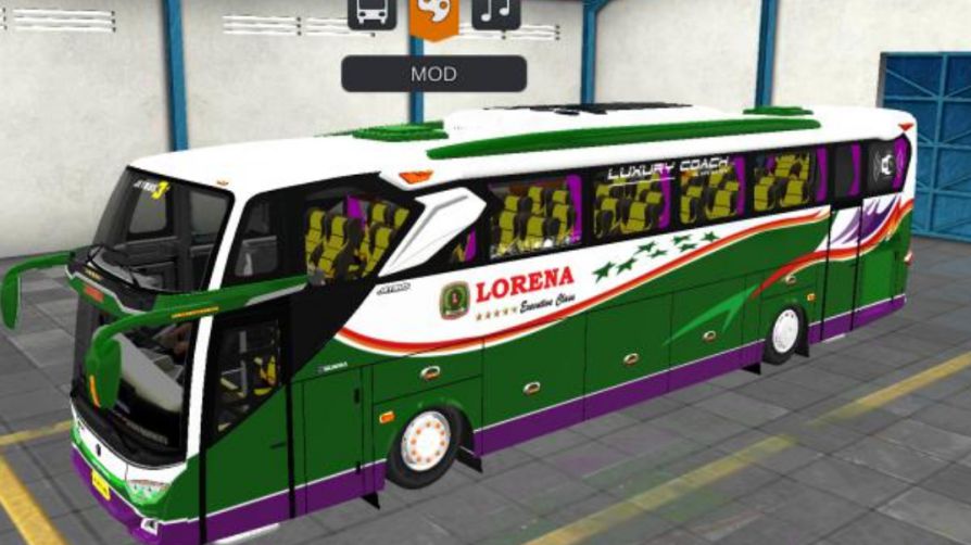 Mod Bussid Bus Lorena JB3+ Voyager Scania