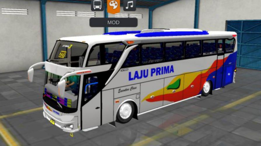 Mod Bussid Bus Laju Prima JB3+ SHD