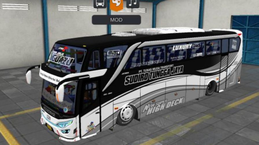 Mod Bussid Bus STJ JB2+ SHD Hino RK