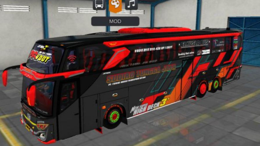 Mod Bussid Bus STJ JB3+ Tronton