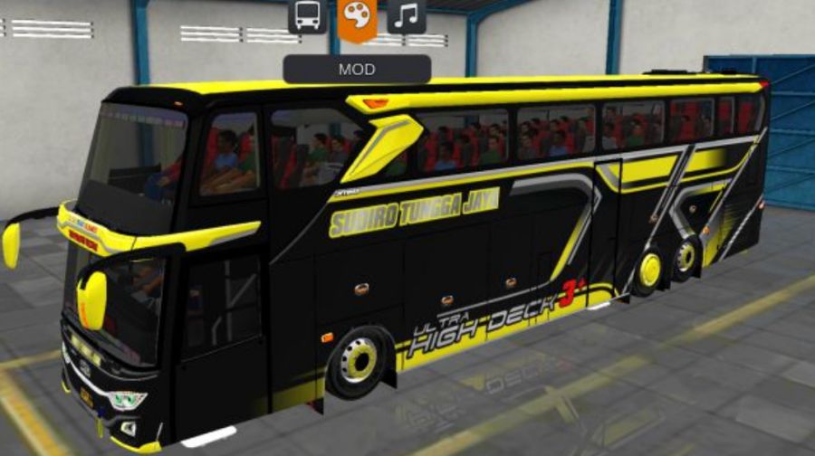 Mod Bussid Bus STJ UHD