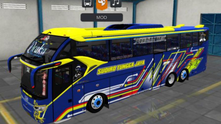 Mod Bussid Bus STJ SR2 XHD Tronton