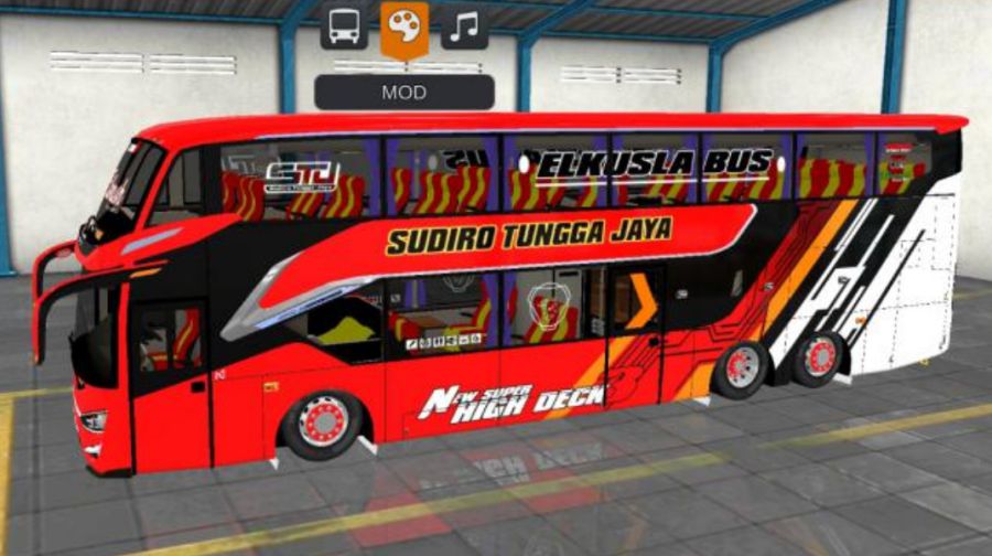 Mod Bussid Bus SR2 XDD Ellbrush