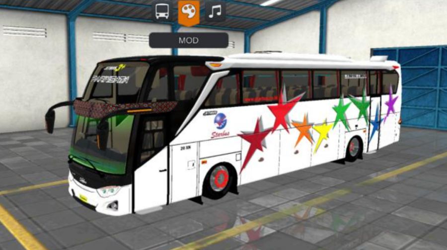 Mod Bussid Bus Starbus JB3+ SHD Mercy