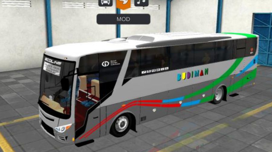 Mod Bussid Bus Budiman Ecoline