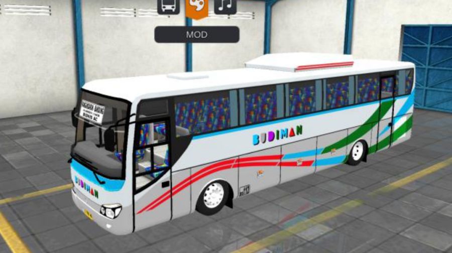 Mod Bussid Bus Budiman Proteus