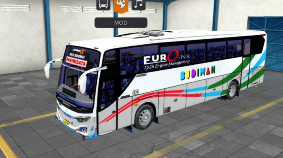 Mod Bussid Bus JB3+ SG Mercy Budiman