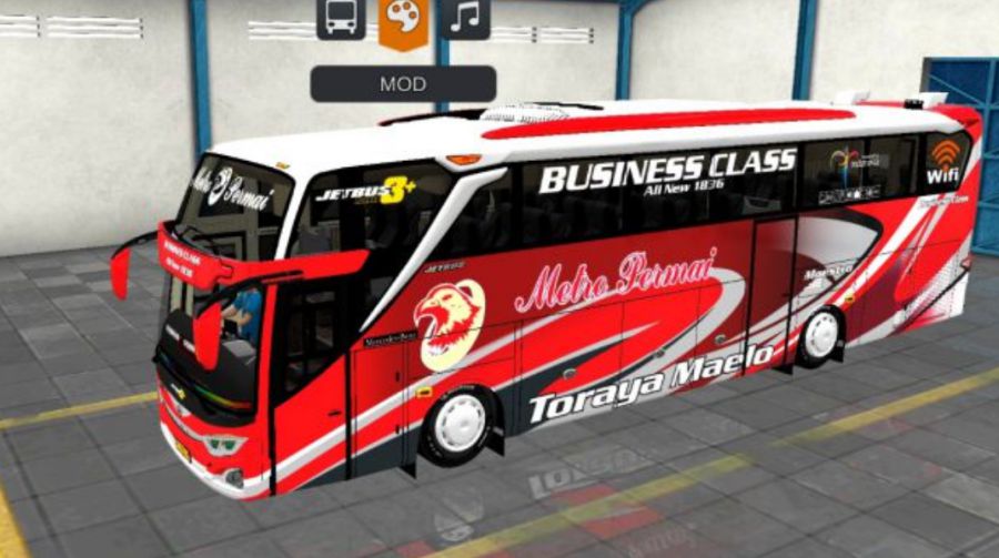 Mod Bussid Bus Metro Permai JB3+ O500RS Gen 2