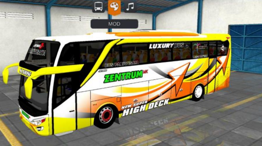 Mod Bussid Bus Zentrum JB2+ SHD