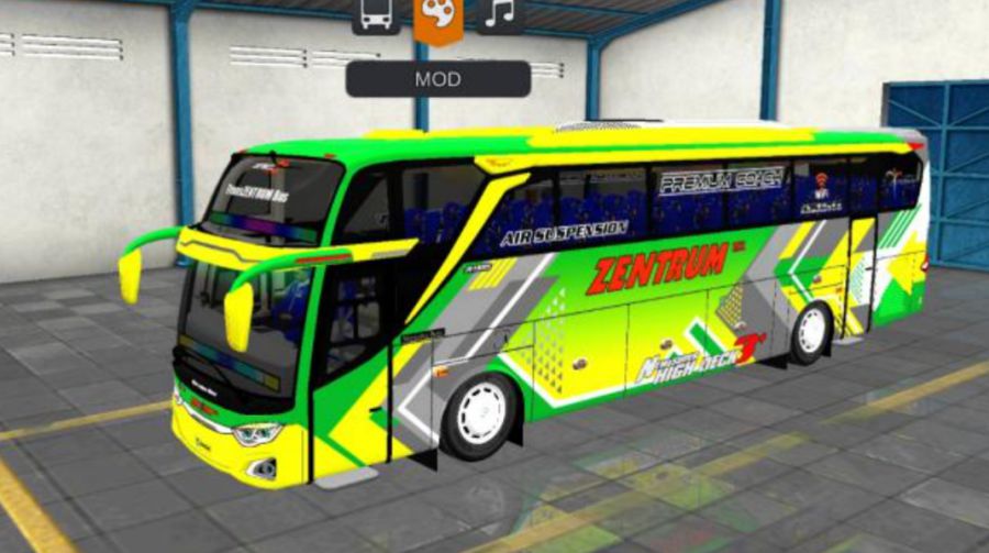 Mod Bussid Bus Zentrum JB2+ Facelift