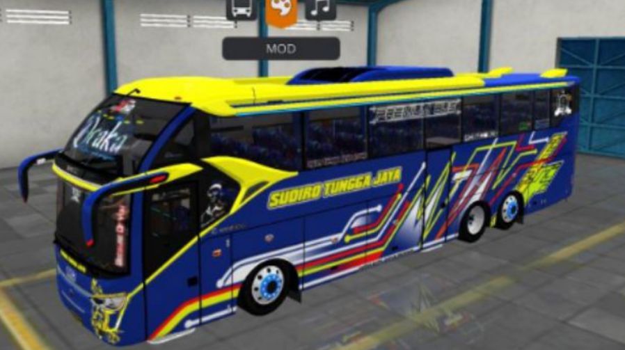 Mod Bussid Bus SR2 XHD Tronton K410 STJ