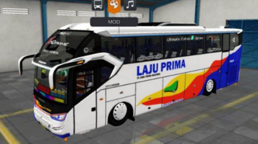 Mod Bussid Bus Laju Prima SR2 XHD