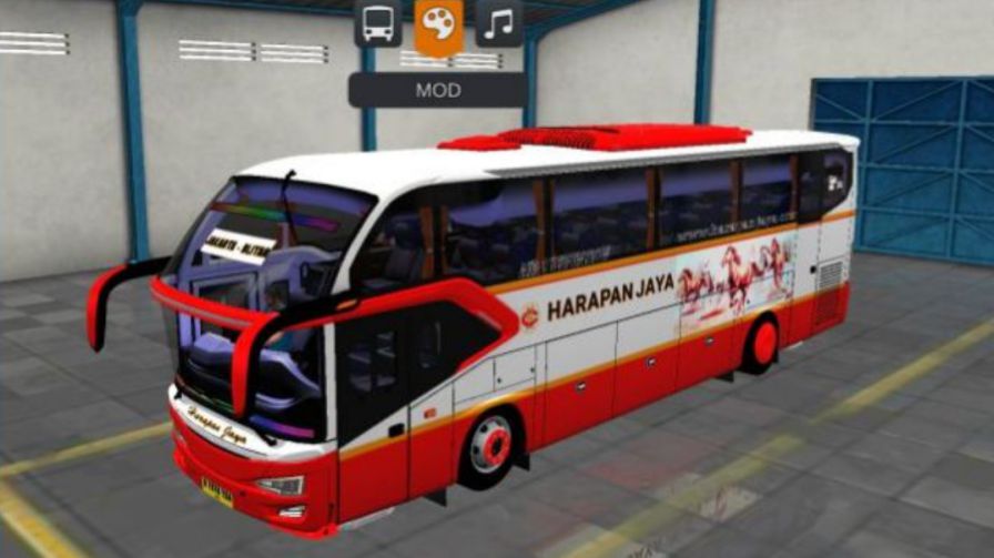 Mod Bussid Bus Harapan Jaya Avante H8