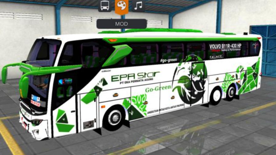 Mod Bussid Bus EPA Star JB3+ Tronton Volvo B11R