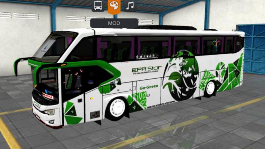 Mod Bussid Bus EPA Star Avante H9 Mercedes Benz OH 1526