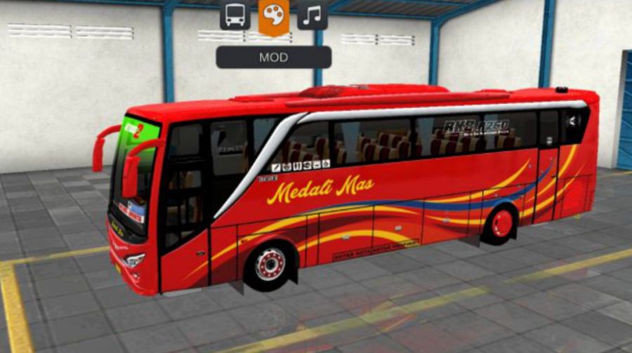 Mod Bussid Bus Medali MAS JB2 Setra