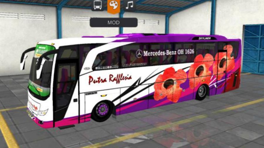 Mod Bussid Bus Putra Rafflesia Old Skyliner