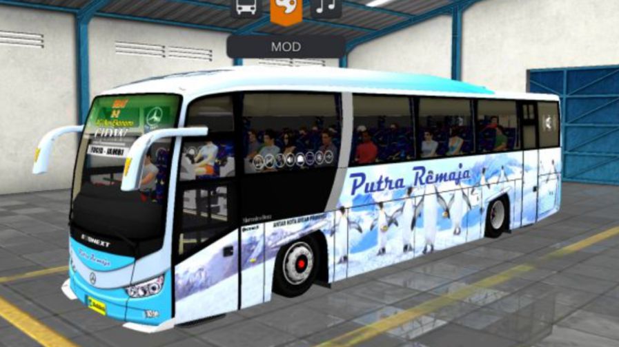 Mod Bussid Bus Putra Remaja Evonext