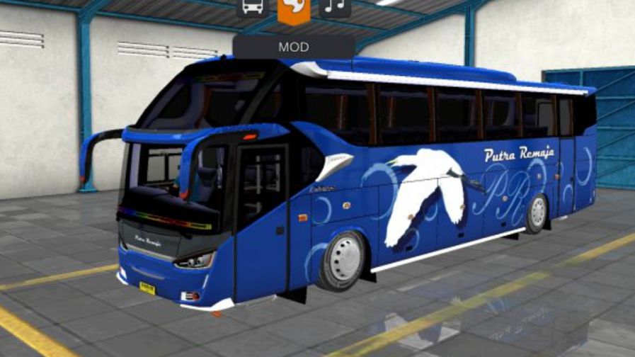 Mod Bussid Bus Putra Remaja SR2 XHD Hino R260