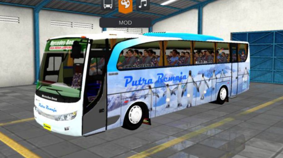 Mod Bussid Bus Putra Remaja Travego Smile