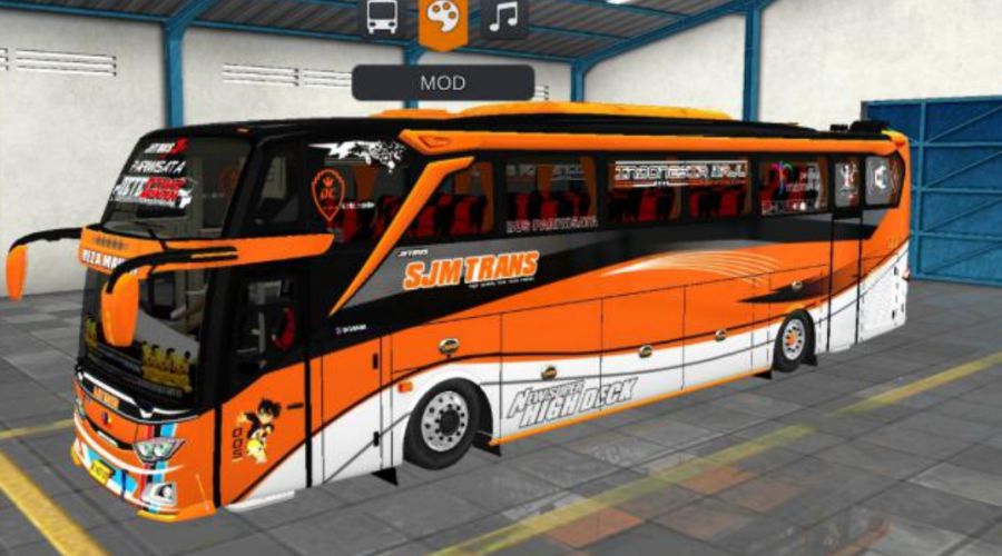 Mod Bussid Bus SJM Trans JB3+ SHD Scania