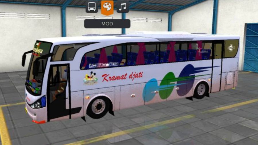 Mod Bussid Bus Kramat Djati Marcopolo