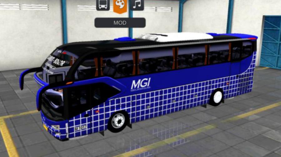 Mod Bussid Bus MGI Avante H8 SR2 Hino