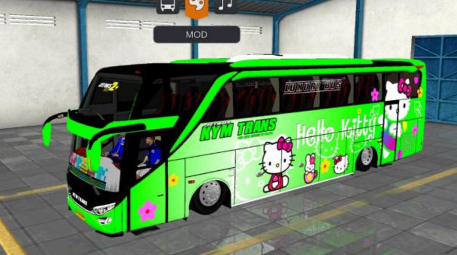 Mod Bussid Bus KYM Trans JB2+ SHD