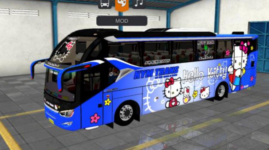 Mod Bussid Bus KYM Trans SR2 MD