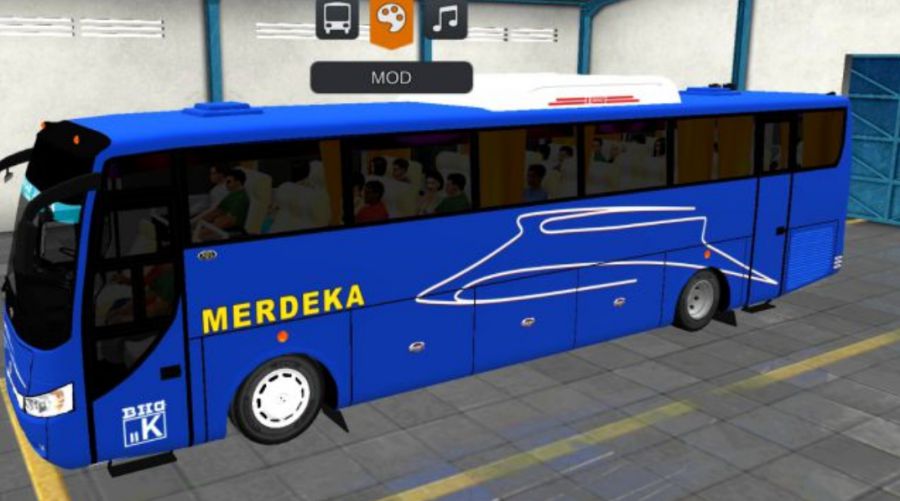 Mod Bussid Bus Merdeka RS Evolution