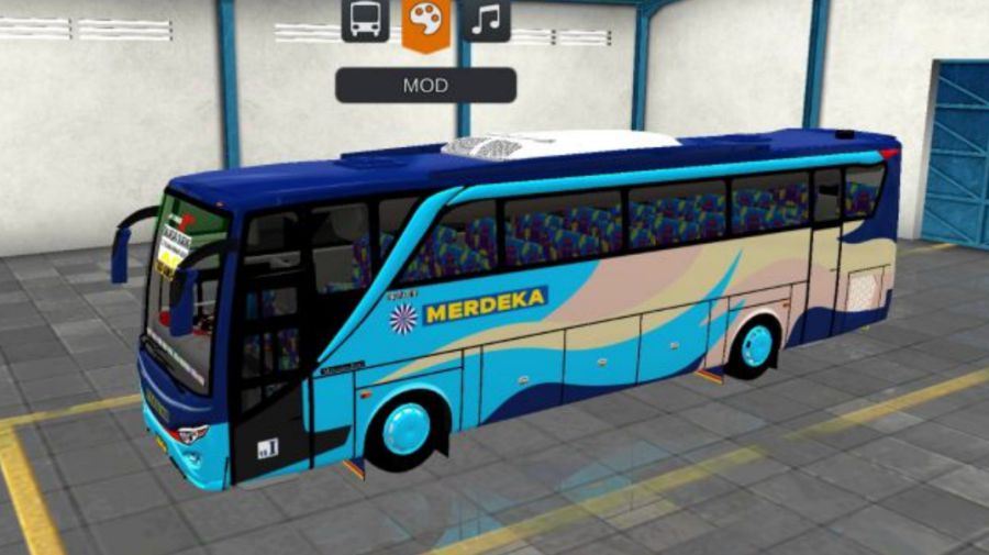 Mod Bussid Bus Merdeka JB2HD