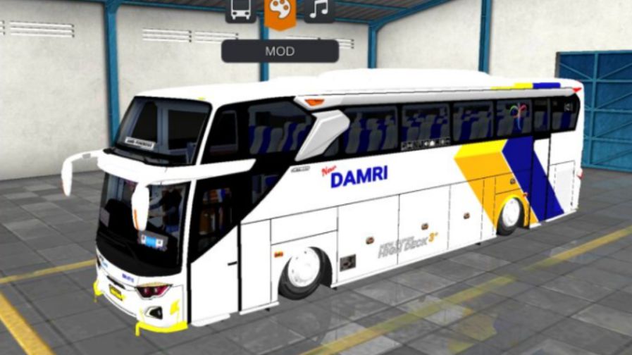 Mod Bussid Bus DAMRI JB3+ SHD Hino