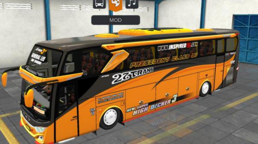 Mod Bussid Bus 27 Trans Jetbus3+ Voyager Hino