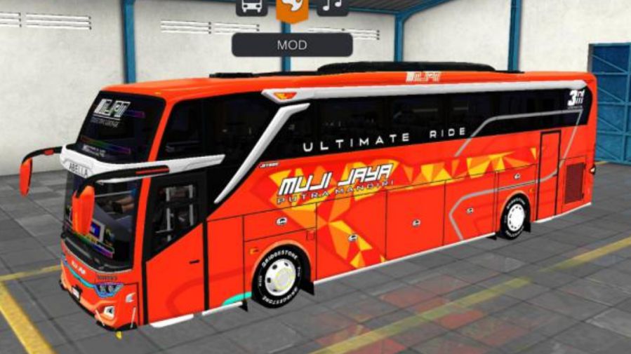 Mod Bussid Bus Muji Jaya SHD Hino V2