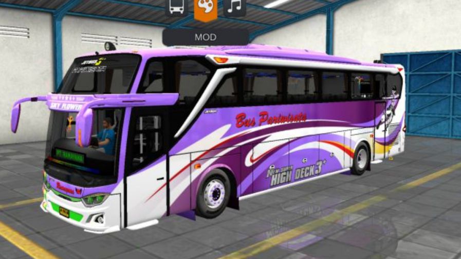 Mod Bussid Bus Ramayana HDD RN